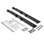 StarTech.com UNIRAILS1UB Rieles de Rack Universales 1U Ajustables (60-91cm) para Rack 19", Cumple EIA/ECA-310, Soporta hasta 90kg - Kit de Carriles de Servidor con Tornillos