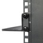 StarTech Rieles para Rack 1U Ajustables 4 Post, Negro