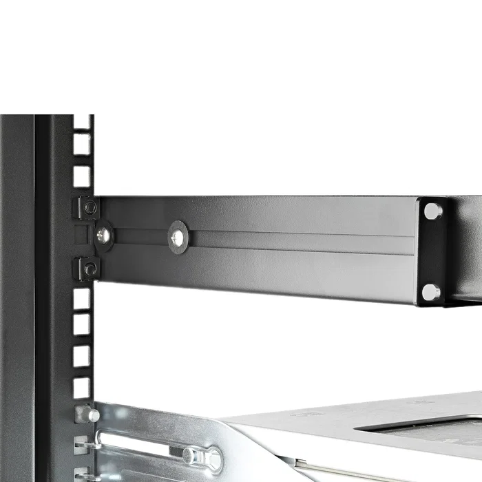 StarTech.com UNIRAILS1UB Rieles de Rack Universales 1U Ajustables (60-91cm) para Rack 19", Cumple EIA/ECA-310, Soporta hasta 90kg - Kit de Carriles de Servidor con Tornillos