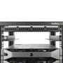 StarTech Rieles para Rack 1U Ajustables 4 Post, Negro