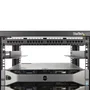 StarTech.com UNIRAILS1UB Rieles de Rack Universales 1U Ajustables (60-91cm) para Rack 19", Cumple EIA/ECA-310, Soporta hasta 90kg - Kit de Carriles de Servidor con Tornillos