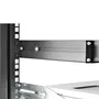 StarTech Rieles para Rack 1U Ajustables 4 Post, Negro