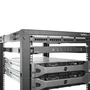 StarTech Rieles para Rack 1U Ajustables 4 Post, Negro