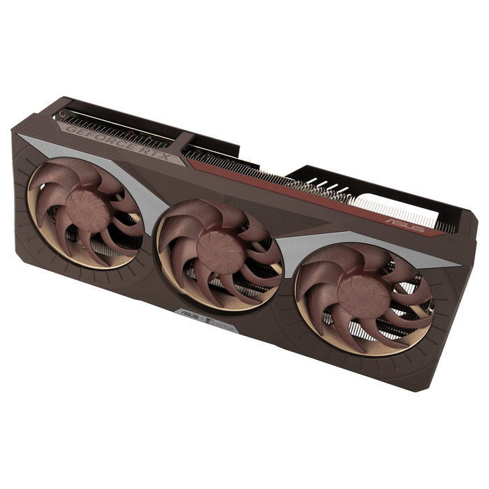ASUS GeForce RTX 5080 16GB GDDR7 OC Edition (RTX5080-O16G-NOCTUA) - Tarjeta gráfica con 3 ventiladores