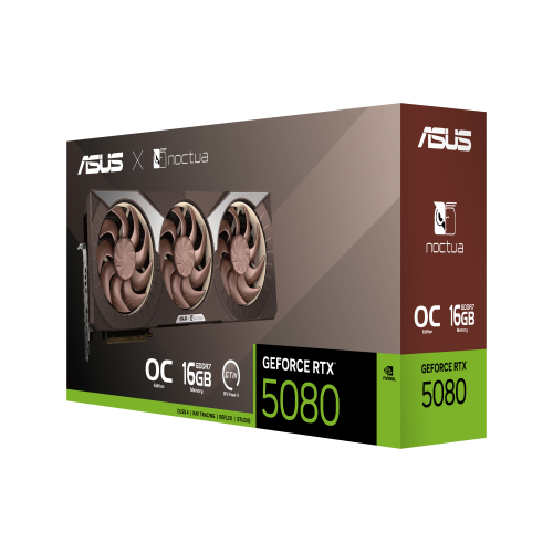 ASUS RTX 5080 Noctua OC Edition 16 GB GDDR7 ASUS RTX 5080 Noctua OC Edition 16 GB GDDR7