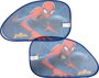 Marvel Hombre Araña Cortinas Laterales Trapecio para Coche 65x38 cm 2 Piezas CZ10251 Protección UV Con Ventosa