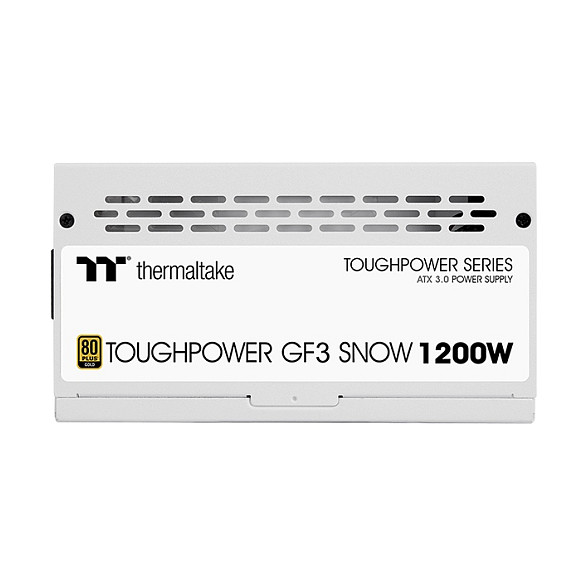 Thermaltake Toughpower GF3 Snow 1200W 80 PLUS Gold Fuente de Alimentación ATX 3.0 Modular Blanca para PC