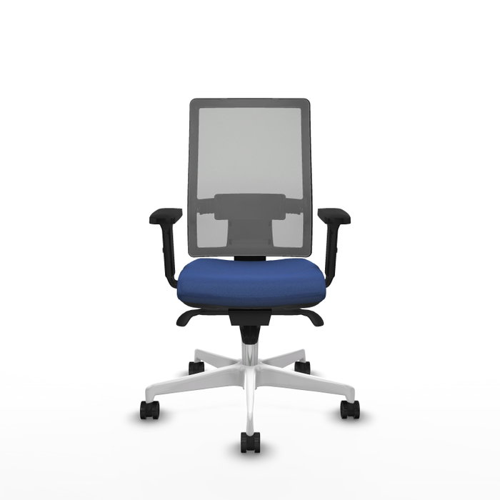 PIQUERAS Y CRESPO Silla de oficina Horna Azul marino y Gris PIQUERAS Y CRESPO Silla de oficina Horna Azul marino y Gris