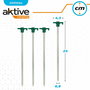 Piquetas para camping Aktive 25 cm 4 Piezas Ø 8 mm (24 Unidades)