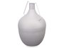 Giftdecor Jarron Acero Botella Gris Pastel 24x40x24 cm (Set de 4)