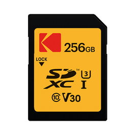 Kodak Tarjeta de Memoria SDXC 256 GB UHS-I U3 V30