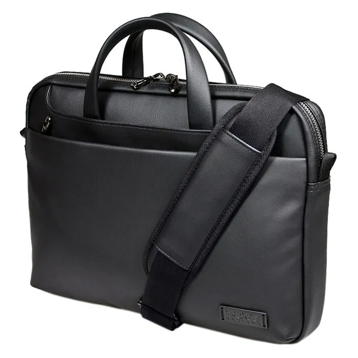 Port Designs Bolso para portátil Zurich TL 14/15, Compartimento acolchado, Correa ajustable, Negro - POR3567041103017