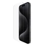 Belkin Protector de Pantalla ScreenForce OVA138ZZ para iPhone 15 Pro Max - Vidrio Templado 9H Resistente a Impactos, Anti-Reflejante, 1 Unidad