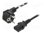 Goobay Cable de alimentación CEE7/7 a C13 de 1,8 m