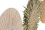 DKD Home Decor Set de 4 Decoraciones de Pared de Rafia y Yute