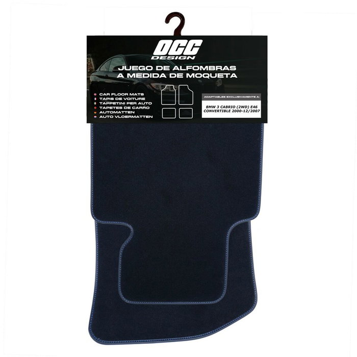 OCC Design Alfombra a Medida BMW E46 Cabrio (2000-2007) 5 PZ