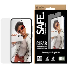 PanzerGlass SAFE Protector de Pantalla para Samsung Galaxy A37 5G Ultra-Wide Fit EasyAligner