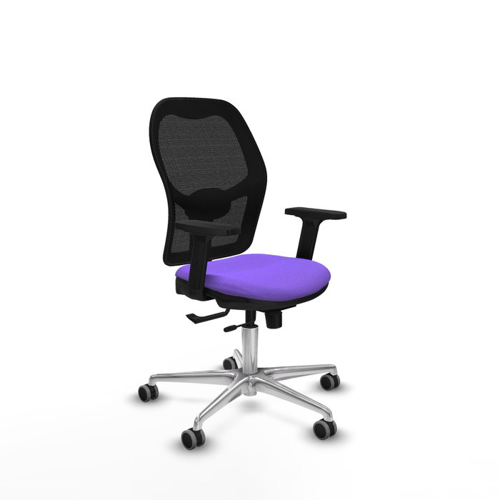 PIQUERAS Y CRESPO Silla de oficina Jorquera Lila y Negro PIQUERAS Y CRESPO Silla de oficina Jorquera Lila y Negro