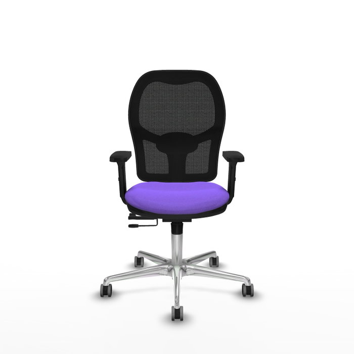 PIQUERAS Y CRESPO Silla de oficina Jorquera Lila y Negro PIQUERAS Y CRESPO Silla de oficina Jorquera Lila y Negro