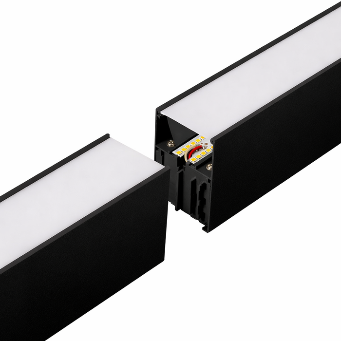 Regleta LED Enlazable 38W 3800Lm 150cm CCT 3000-6500K Negro