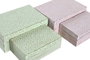 DKD Home Decor Set de 2 Joyeros de Mango y Aluminio 15x10x6 cm