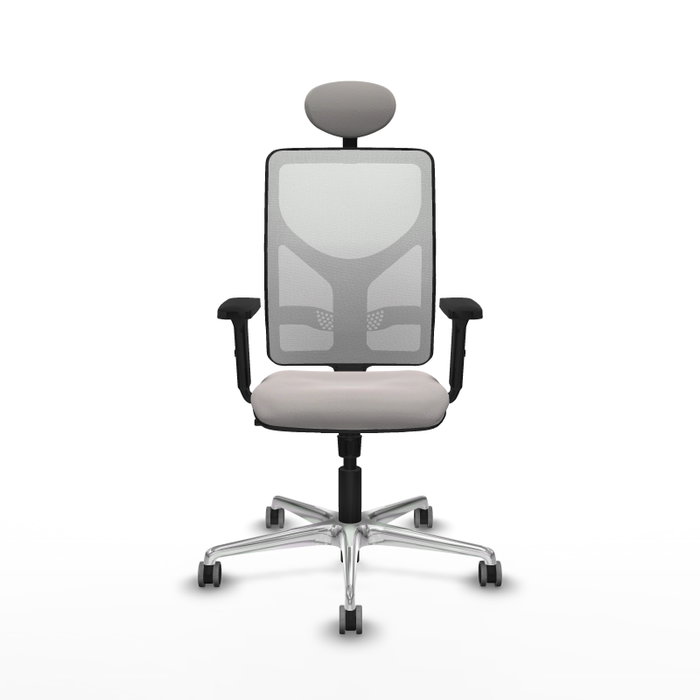 PIQUERAS Y CRESPO Silla de oficina Motilla Blanca con Mecanismo Sincro PIQUERAS Y CRESPO Silla de oficina Motilla Blanca con Mecanismo Sincro