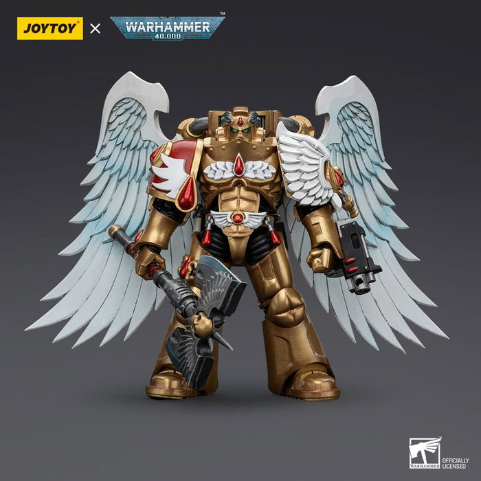 Warhammer 40,000 Figura 1/18 Blood Angels Sanguinary Guard with Encarmine Axe 12 cm