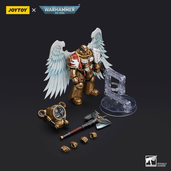 Warhammer 40,000 Figura 1/18 Blood Angels Sanguinary Guard with Encarmine Axe 12 cm