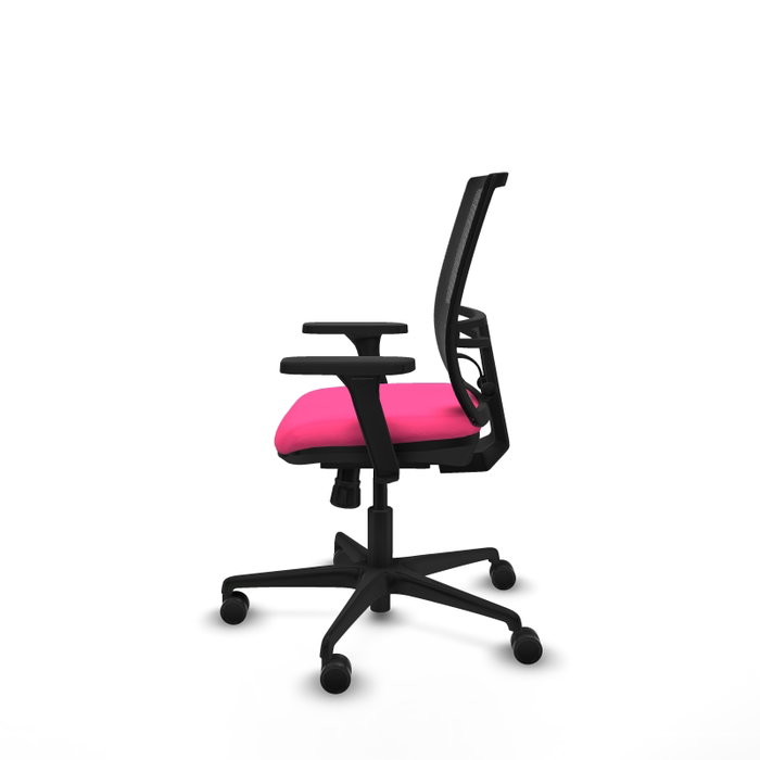 PIQUERAS Y CRESPO Silla de oficina Yunquera Rosa con mecanismo Sincro PIQUERAS Y CRESPO Silla de oficina Yunquera Rosa con mecanismo Sincro