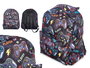 Pincello Mochila Infantil Games Estampado Colorido Tela 22x28x12cm (Set de 12)
