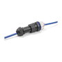 DeLOCK 67049 Conector de montaje de campo RJ45 Cat.6A con acoplador de paso IP68