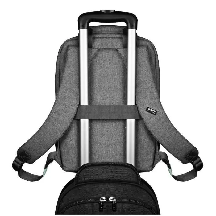 Port Designs POR3567044007022 Mochila para PC ECO YOSEMITE, 12L, 13/14 pulgadas, Gris