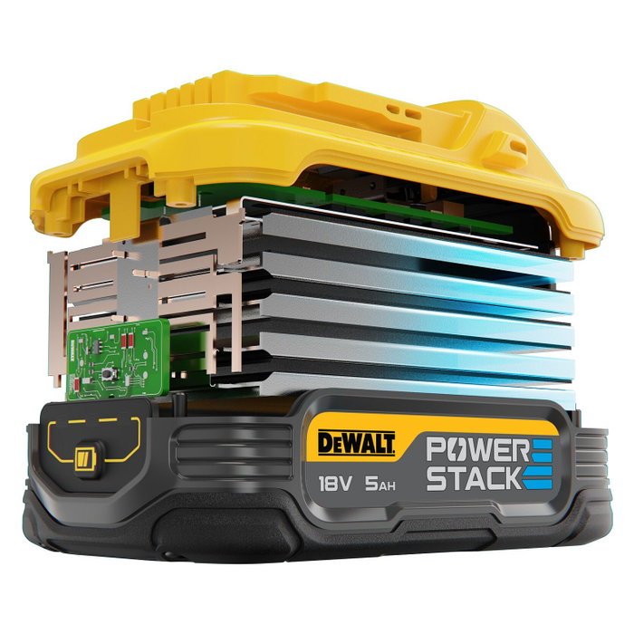 DeWALT Powerstack Akku DCBP518-XJ 18V 5Ah DeWALT Powerstack Akku DCBP518-XJ 18V 5Ah
