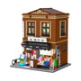 CADA Librería 1292pcs C66020W con sistema de iluminación
