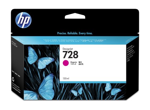 HP 728 Magenta 130 ml (F9J66A)