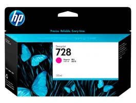 HP Cartucho de tinta 728 magenta 130 ml