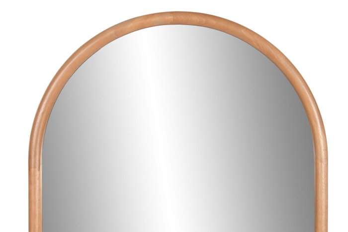 DKD Home Decor Espejo Ovalado de Hevea y Cristal 55x110 cm DKD Home Decor Espejo Ovalado de Hevea y Cristal 55x110 cm