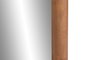 DKD Home Decor Espejo Ovalado de Hevea y Cristal 55x110 cm