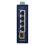 Planet IGS-510TF Switch Industrial 4 Puertos Gigabit 10/100/1000T + 1 SFP 100/1000X L2