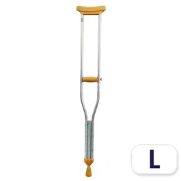 Geomed Muletas de Aluminio 155 cm Silver, Adulto, Unisex