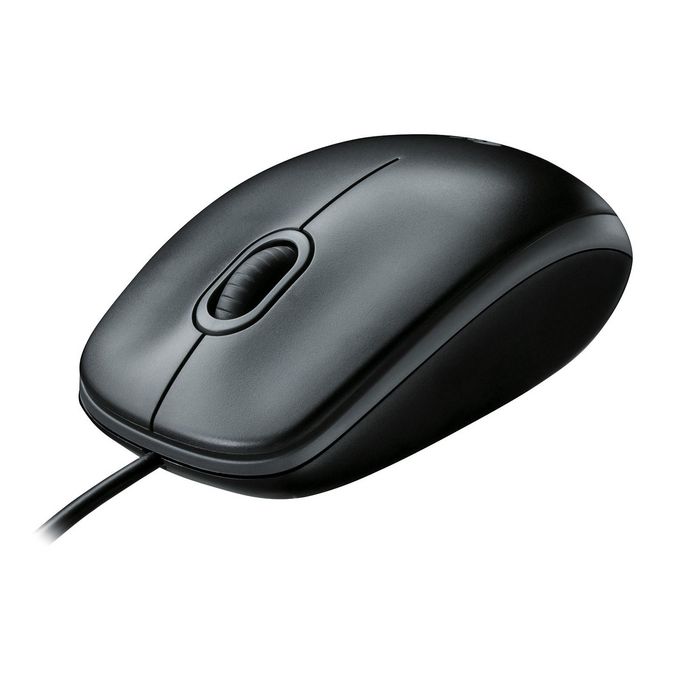 Logitech Ratón Óptico USB con Cable, 1000 DPI, 3 Botones, Diseño Ambidiestro, Plug & Play, Confort Tamaño Completo Logitech Ratón Óptico USB con Cable, 1000 DPI, 3 Botones, Diseño Ambidiestro, Plug & Play, Confort Tamaño Completo
