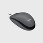 Logitech Ratón Óptico USB con Cable, 1000 DPI, 3 Botones, Diseño Ambidiestro, Plug & Play, Confort Tamaño Completo