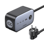 UGREEN 60113 Base de Enchufe con 1 Salida AC Tipo C, 4 Puertos USB, Cable 1,8 m, 3680 W, Negro