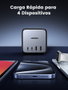 UGREEN DigiNest Pro 1 salida AC Tipo C, 4 puertos USB, 3680 W, Gris