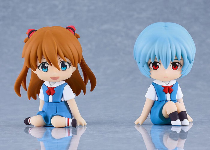 Rebuild of Evangelion Figura mini Rubber Mascot Nendroid Plus Rei Ayanami 8 cm Rebuild of Evangelion Figura mini Rubber Mascot Nendroid Plus Rei Ayanami 8 cm