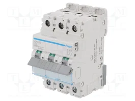 HAGER NDN325 Interruptor magnetotérmico 3 polos 25A 10kA
