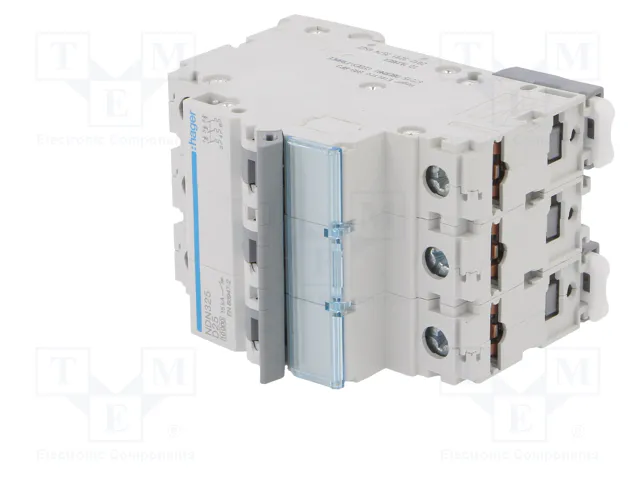 HAGER NDN325 Interruptor magnetotérmico 3 polos 25A 10kA