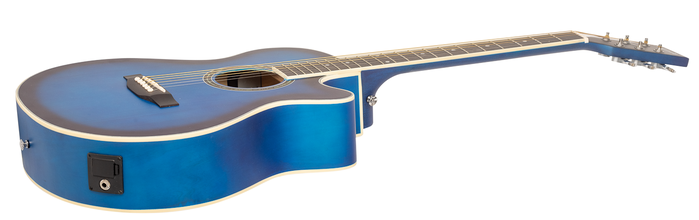 Guitarra Acústica Admira Indiana Azul Satinada