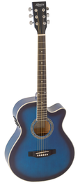 Guitarra Acústica Admira Indiana Azul Satinada