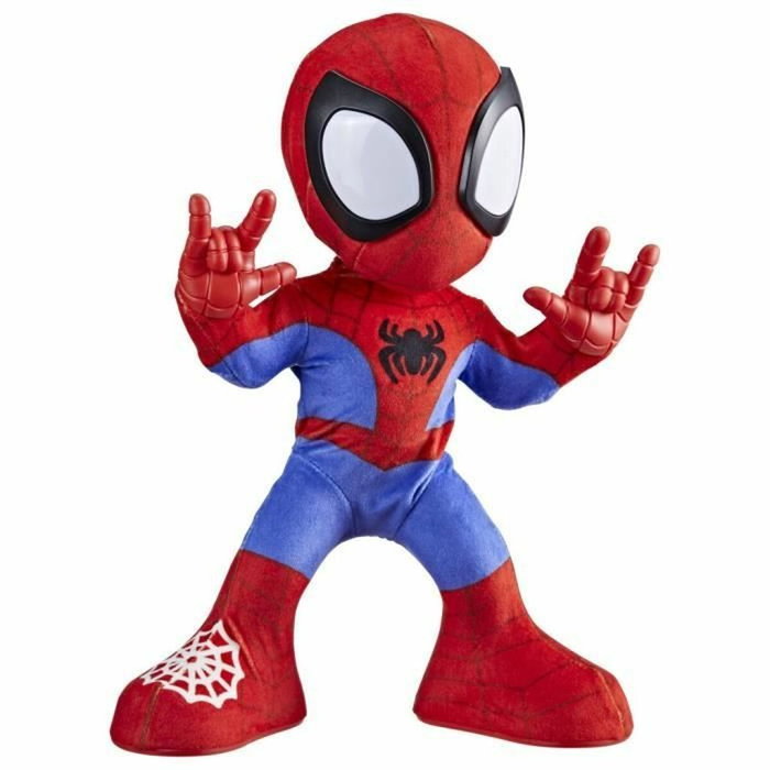 Hasbro Spidey baila y gatea, peluche interactivo con música y sonidos